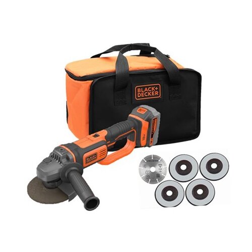 Black & Decker Akumulatorski kotni brusilnik Black & Decker BCG720M1A5 Cene
