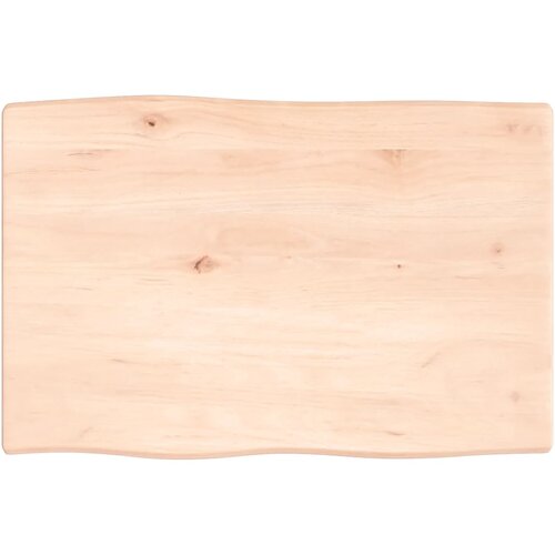 vidaXL Stolna ploča 60x40x2 cm netretirana hrastovina sa živim rubom Cijene