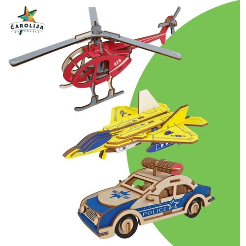 CarolijaShop 3 u 1 (avion/ helikopter/ policijski automobil) Cene