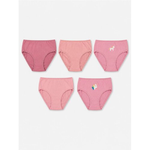 Sinsay Pamučne gaćice s motivom jednoroga 5 pack Slike