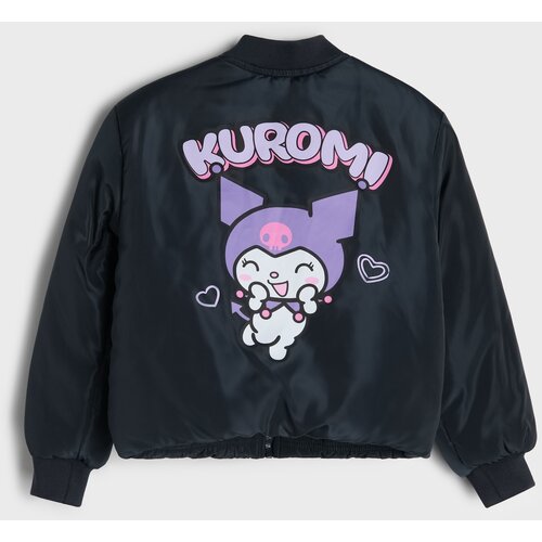 Sinsay Bomber jakna s printom na leđima Kuromi Slike