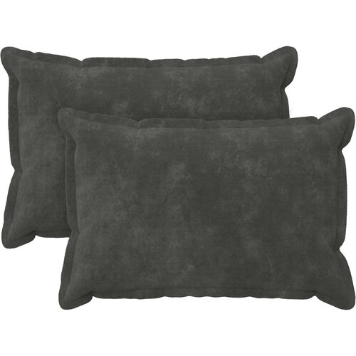  Presvlaka za jastuk 2 pcs HOUTEN Antracit 50 x 80 cm Slike