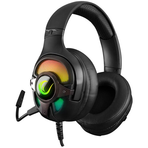  Slu&scaron;alice sa mikrofonom gaming RAMPAGE RM-K77 VIPERA, black, PC/PS4, USB, 7.1, RGB LED Cijene
