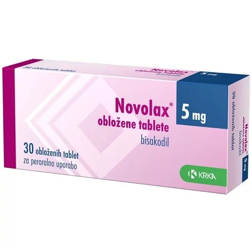  Novolax 5 mg, obložene tablete