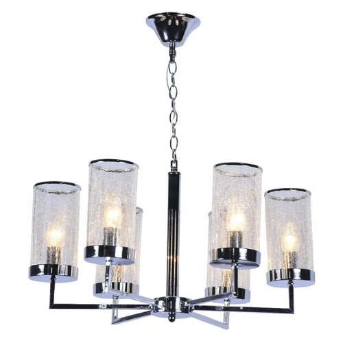 Mitea Lighting Luster hrom Max.40W 220~240V 6xE14 M11068-6 Slike