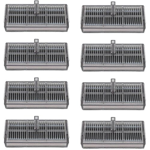 INORCO 8Pcs Xiaomi robotski sesalnik Filter nadomestnih delov Dodatki za filter za Xiaomi X30 robotski sesalnik, (21985757) Slike