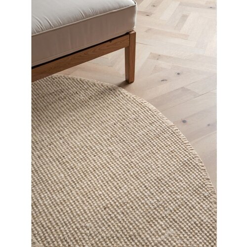 Hanse Home Krem juten okrugli tepih &amp;oslash; 160 cm Boucl&amp;eacute; Jaipur &amp;ndash; Slike