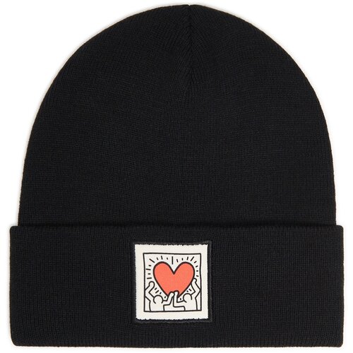 Cropp ženska kapa Keith Haring - Crna 5862N-99X Slike