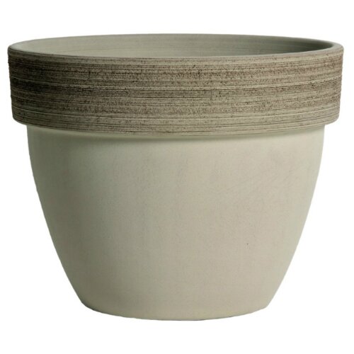 Degrea Cvetlični lonec Graffiato Vulcano Palladio (25 cm, siv) Slike