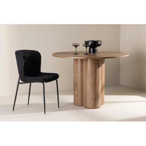 Venture Home Olivia okrugli blagovaonski stol ⌀110 cm, smeđi Cijene