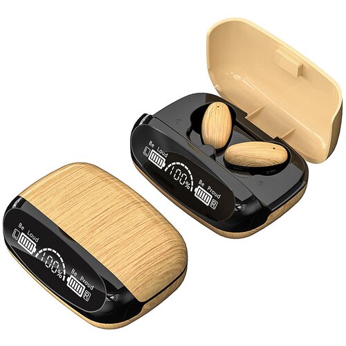 Venisymlis Slu&amp;scaron;alke Bluetooth 5.2 Vintage Wood, HiFi stereo, odpravljanje &amp;scaron;umov, IPX6, (22102123) Slike