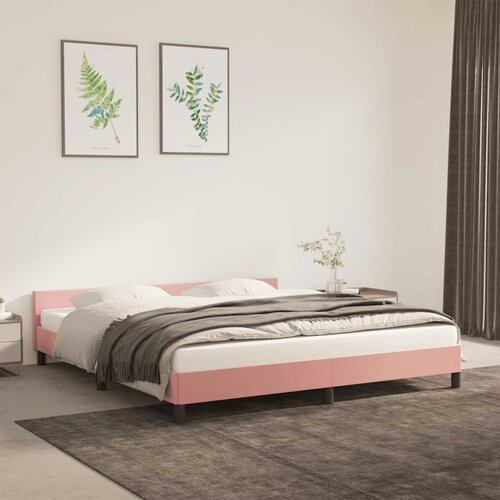  Okvir za krevet s uzglavljem bez madraca 180x200 cm bar&scaron;unasti Cijene