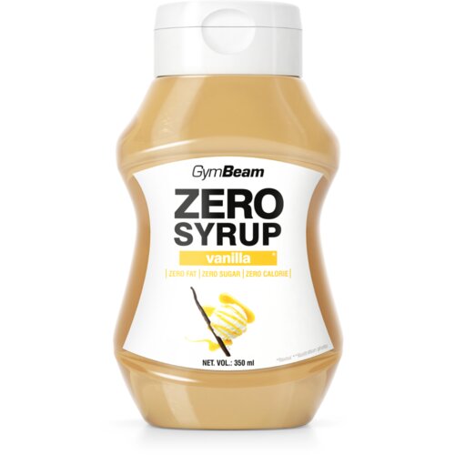 GymBeam bezkalorijski sirup vanilla 350 ml  vanila Cene