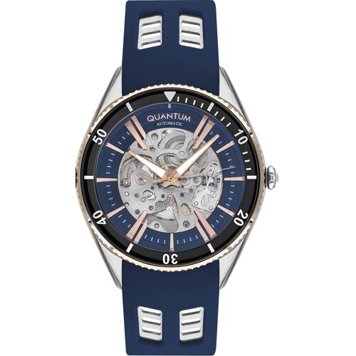 Quantum Muški ručni sat, Kvarcni mehanizam, 47mm, Plavo kućište, Plavi, QMG1075.599 Cene
