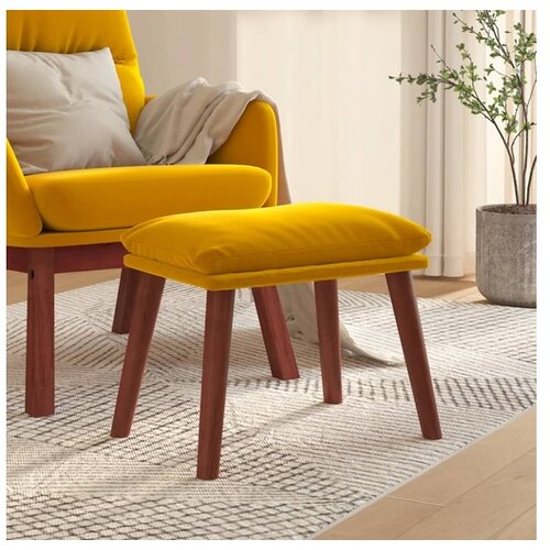 vidaXL Tabure boja senfa 45x29 5x35 cm baršunasti Cene