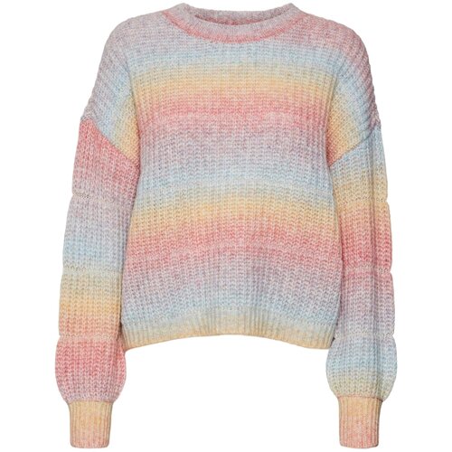 Vero Moda Pulover &amp;#039;Begonia&amp;#039; pastelno modra / pastelno oranžna / pastelno rdeča Slike