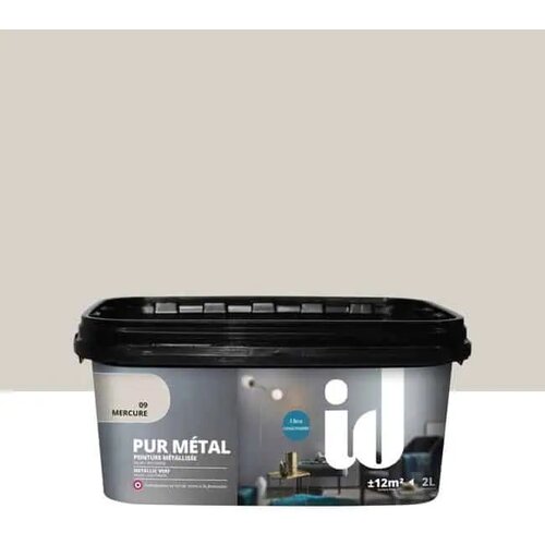  Boja za zidove s efektom metala ID Pur Metal - Živa Slike