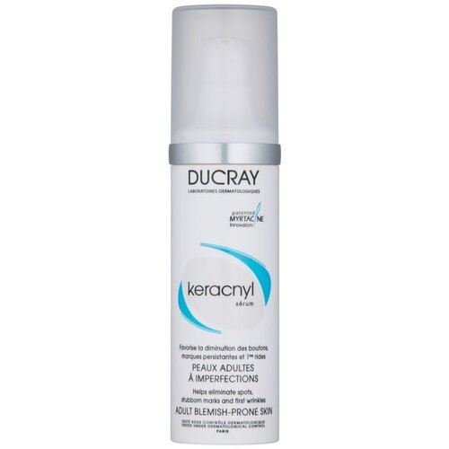 Ducray Keracnyl kremasti serum za kožo z nepravilnostmi 30 ml Slike