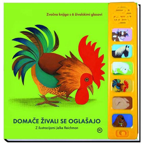 Mladinska Knjiga MKZ Domače živali se oglašajo - Zvočna knjigica Cene
