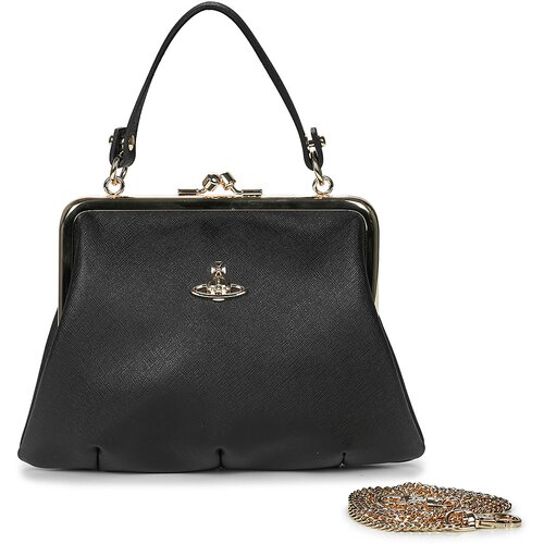 Vivienne Westwood Ročne torbice GRANNY FRAME PURSE Črna Cene