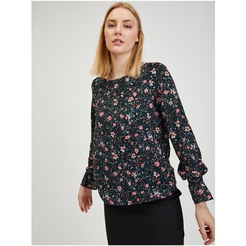 Orsay Black Women's Floral Blouse - Ladies Cijene