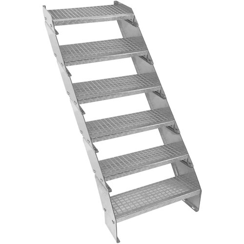 Monster Nastavljivo 6-delno pocinkano stopni&amp;scaron;če - 600 mm &amp;scaron;irine, (21571144) Slike