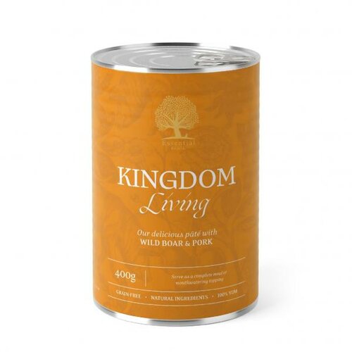 Essential Foods essential kingdom living Pâté konzerva za pse 400g Slike