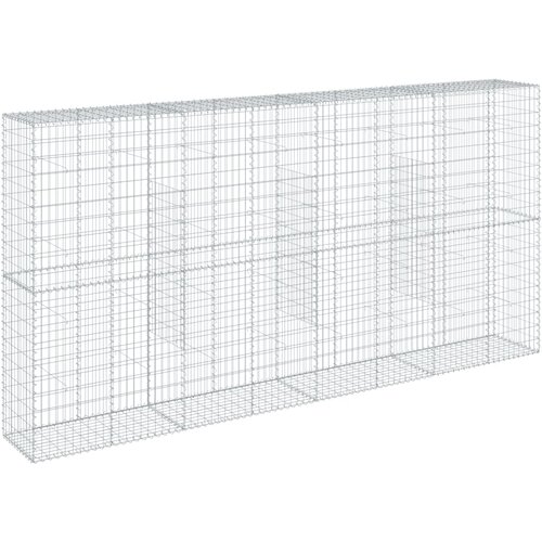  Gabionska ko&amp;scaron;ara s poklopcem 400x50x200 cm pocinčano željezo Slike