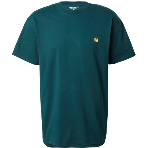 Carhartt WIP Majica &amp;#039;Chase&amp;#039; temno zelena Slike