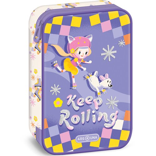 Ars Una Keep Rolling večnivojski peresnik 15,5x22,5x4,5cm Cene