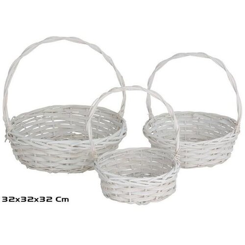  KO&Scaron;ARE 3/1 32*32*32CM BIJELE Cijene
