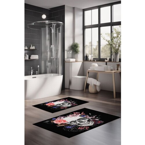  CT-5380 multicolor bathmat set (2 pieces) Cene