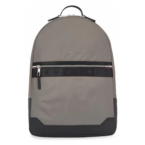 Tommy Hilfiger Nahrbtnik Th Elevated Nylon Backpack AM0AM11573 Siva