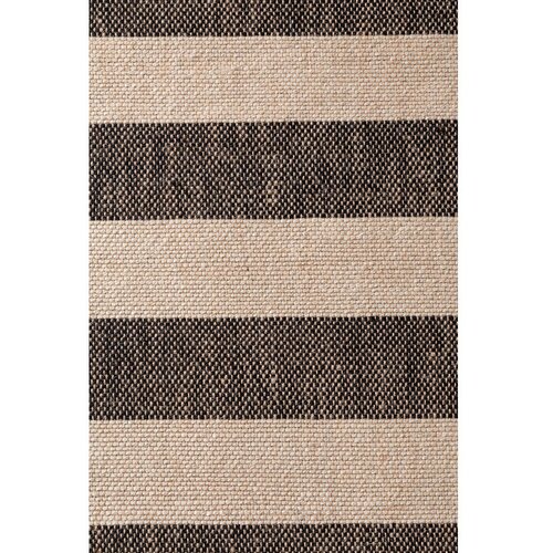 Hanse Home Crni/krem ručno rađen juten tepih 120x170 cm Playa &amp;ndash; Slike