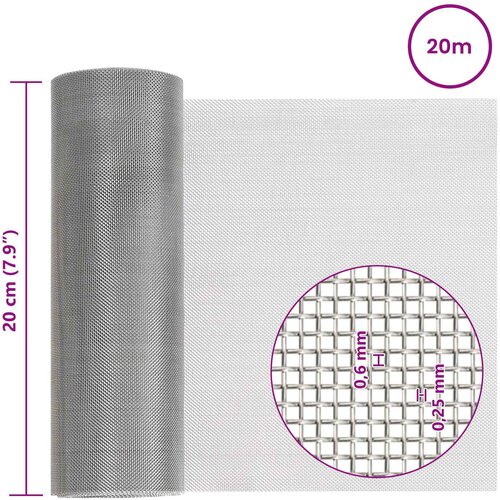  tkanina 20 x 2000 cm 30 Mesh Nehrđajući čelik 201 Slike