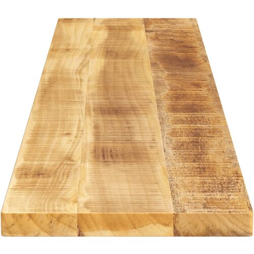  Ploča stola 180x20x3,8 cm pravokutna puna drvena gruba mango Slike