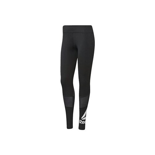 Reebok Pajkice Workout Ready Aop Tights Črna Slike
