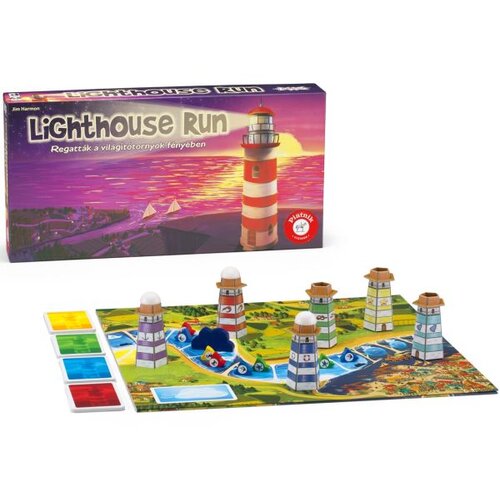 Piatnik lighthouse run družabna igra v madžarskem jeziku Slike