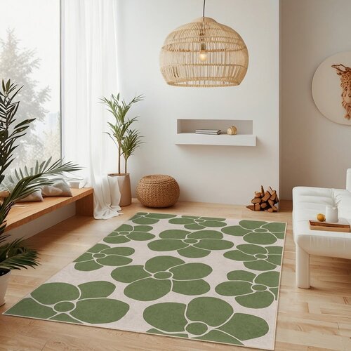 Mila Home Zelena pralna preproga 120x180 cm Green Meadow &amp;ndash; Slike