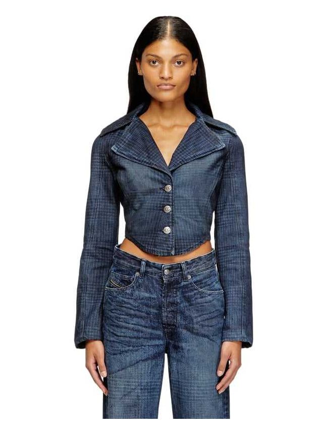Diesel cropped fit ženska jakna Cene