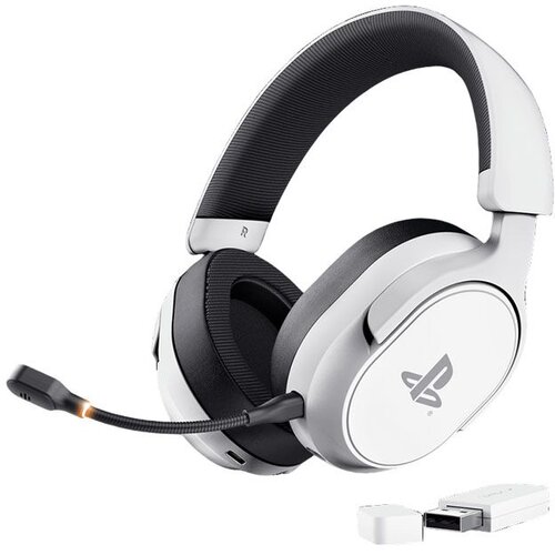 Trust Slu&amp;scaron;alice GXT 499 Forta - Wireless / PS5 / PC / White Slike