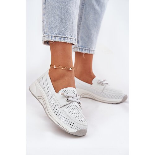 ARTIKER Leather Shoes Made Of Natural Leather On Platform Slike