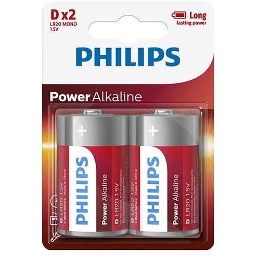 Philips baterija LR20/D / 2 kom Slike