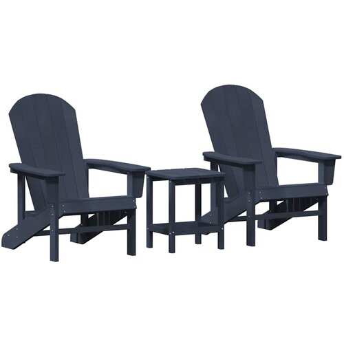 vidaXL Vrtno lounge pohi&scaron;tvo 3 pcs Mornarsko modra 38 x 38 x 46cm, (5000045026) Cene