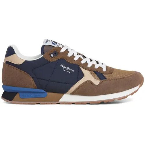 PepeJeans Muške patike brit colors, Krem Cene