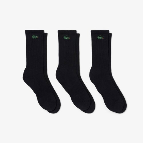 Lacoste Dokolenke Ra9246 Crew Socks Črna Cene