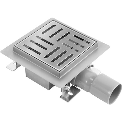 undefined Linijski odtok REA CROSS 150x150 Nickel Brush Cene