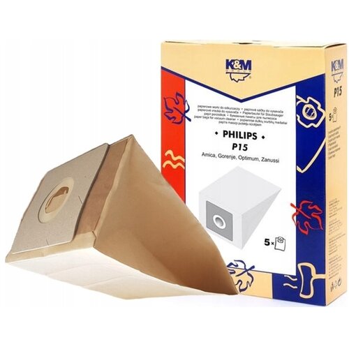 Amica Vrečke za sesalnik p15 biolo&amp;scaron;ke 5 pak, (5000550697) Slike