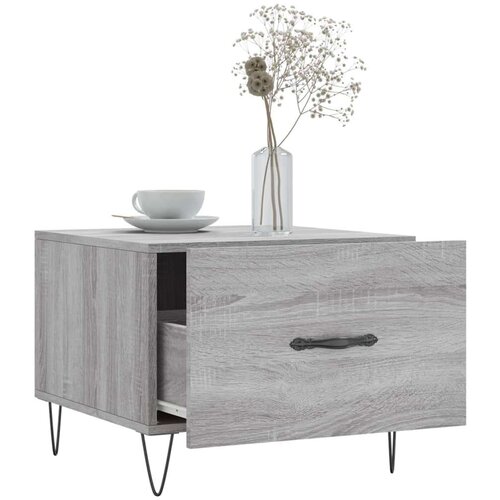 vidaXL klubske mizice 2 kosa sive sonoma 50x50x40 cm inženirski les Cene