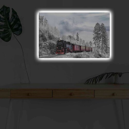 Wallity Zidna slika sa LED osvjetljenjem 4570KARDACT - 008, 45x70 cm Cene